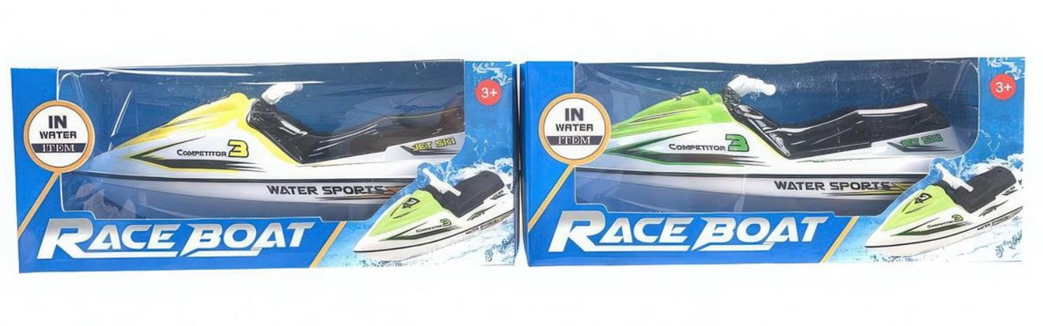 RACE BOAT - JET SKI À PILES (MOTOMARINE) ASST