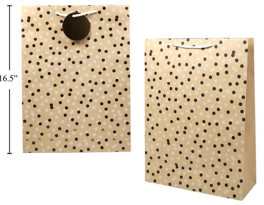SAC CADEAU LARGE - POIS