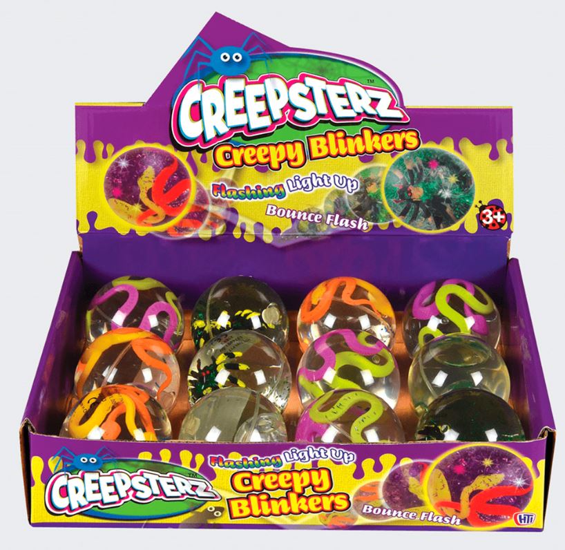 CREEPSETERZ - ASSORTED LIGHT-UP INSECT BALL