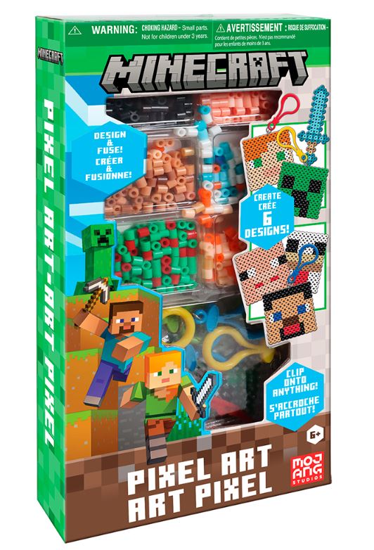 ENSEMBLE D'ART PIXEL MINECRAFT