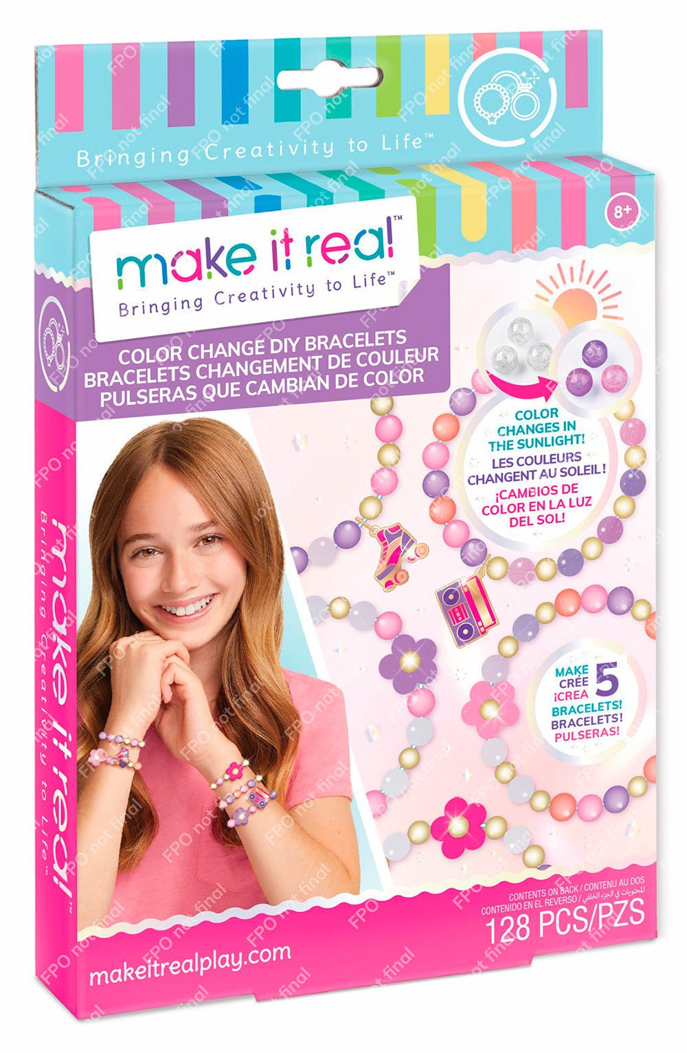 MAKE IT REAL - BRACELETS CHANGEANT DE COULEUR