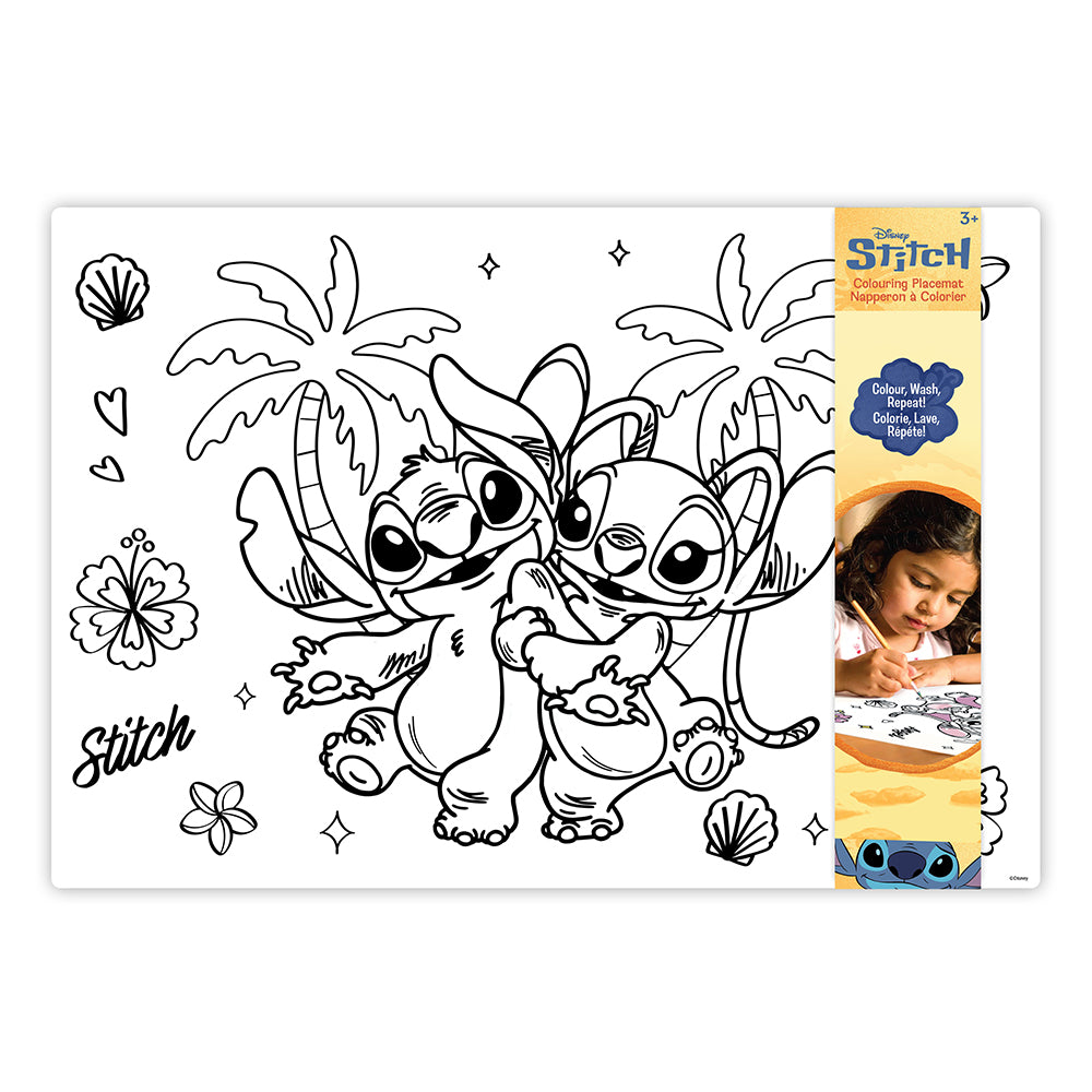 COLORING PLACEMAT - STITCH