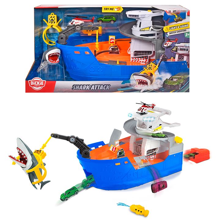 DICKIE - BATEAU "ATTAQUE DE REQUIN" (41,5 CM)