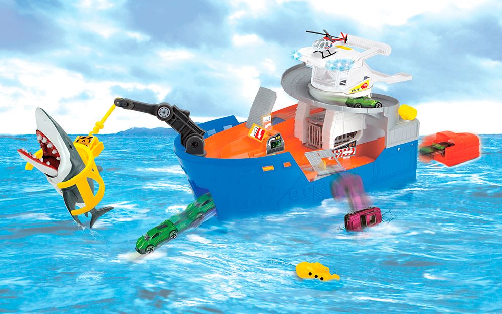 DICKIE - BATEAU "ATTAQUE DE REQUIN" (41,5 CM)