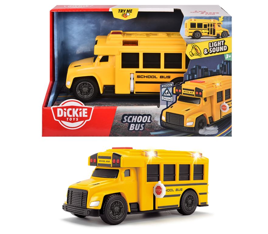 DICKIE CITY HEROES - AUTOBUS SONS ET LUMIÈRES 15 CM