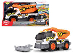 DICKIE CITY HEROES - DUST CART WITH LIGHT AND SOUND (30 CM)