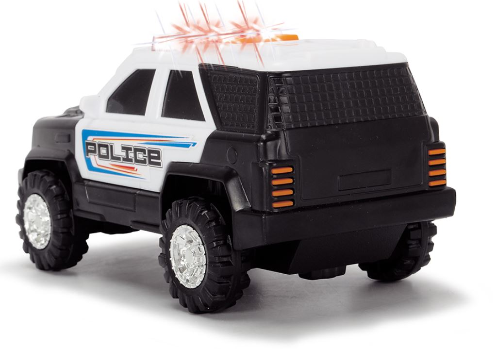 DICKIE CITY HEROES - CAMION DE POLICE SWAT SONS ET LUMIÈRES 18 CM