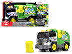 DICKIE CITY HEROES - CAMION DE RECYCLAGE SONS ET LUMIÈRES (30 CM)