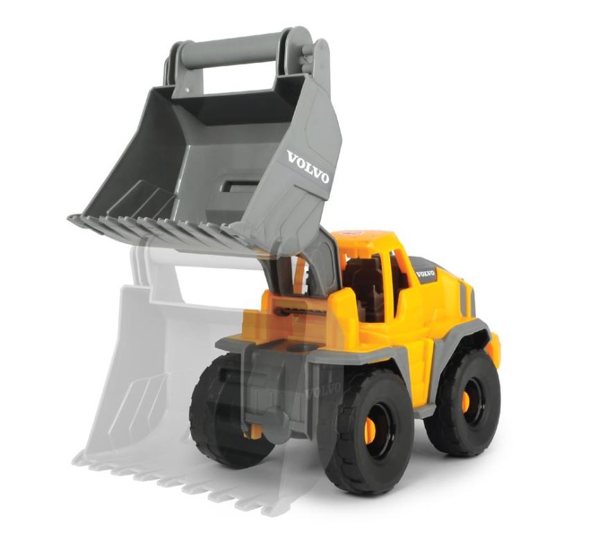 DICKIE - MACK-VOLVO TRUCK HEAVY LOADER SOUND AND LIGHTS 70 CM