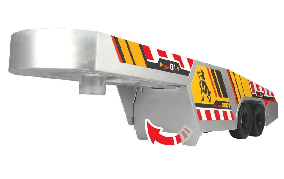 DICKIE - MACK-VOLVO TRUCK HEAVY LOADER SOUND AND LIGHTS 70 CM