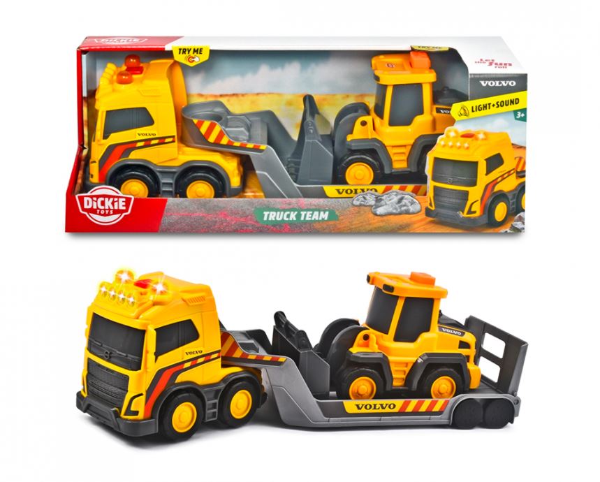 DICKIE - MACK/VOLVO CAMION TEAM BUILDER 32 CM