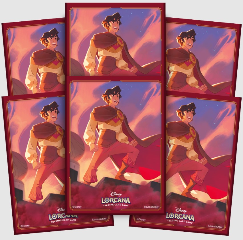 DISNEY LORCANA - CARD SLEEVES ALADDIN
