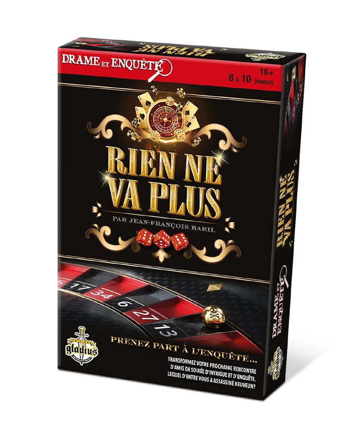 JEU DRAME ET ENQUÊTE - RIEN NE VA PLUS - Version française