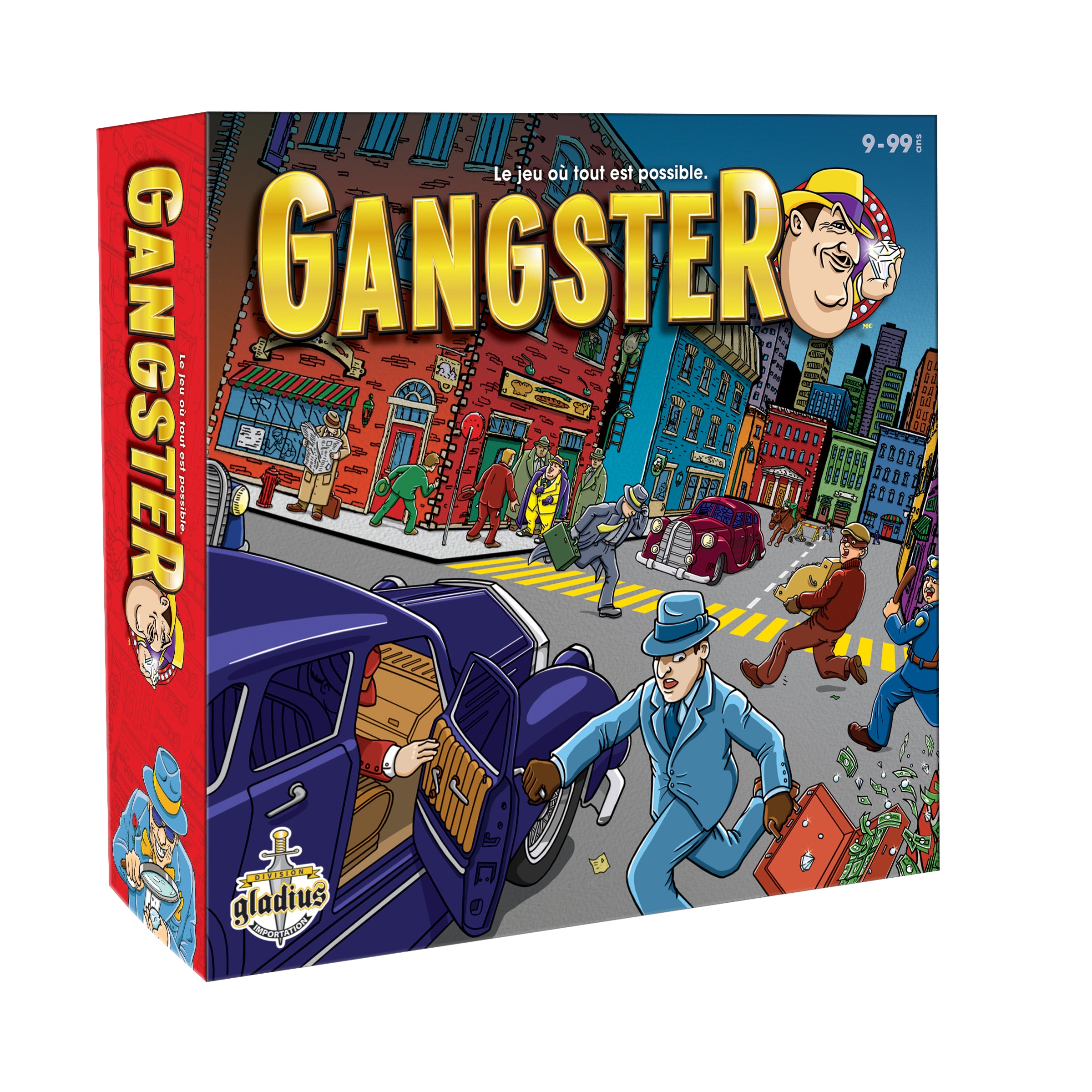 JEU GANGSTER BOÎTE CARRÉE