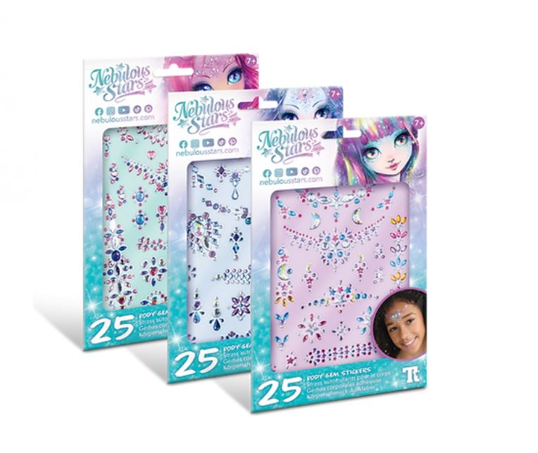 NEBULOUS STARS - STRASS AUTOCOLLANTS POUR LE CORPS ASST