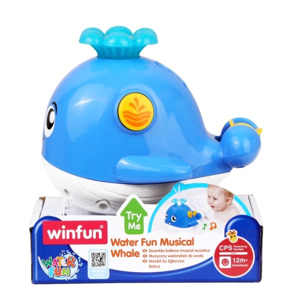 WINFUN - FUN WATER MUSICAL WHALE
