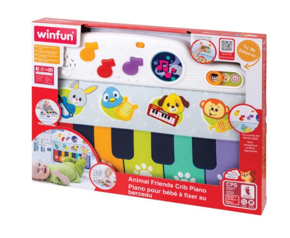 WINFUN - COT-ATTACHABLE BABY PIANO