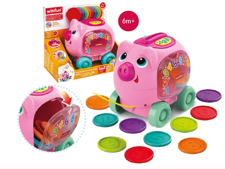 WINFUN - TIRELIRE COCHON À TIRER