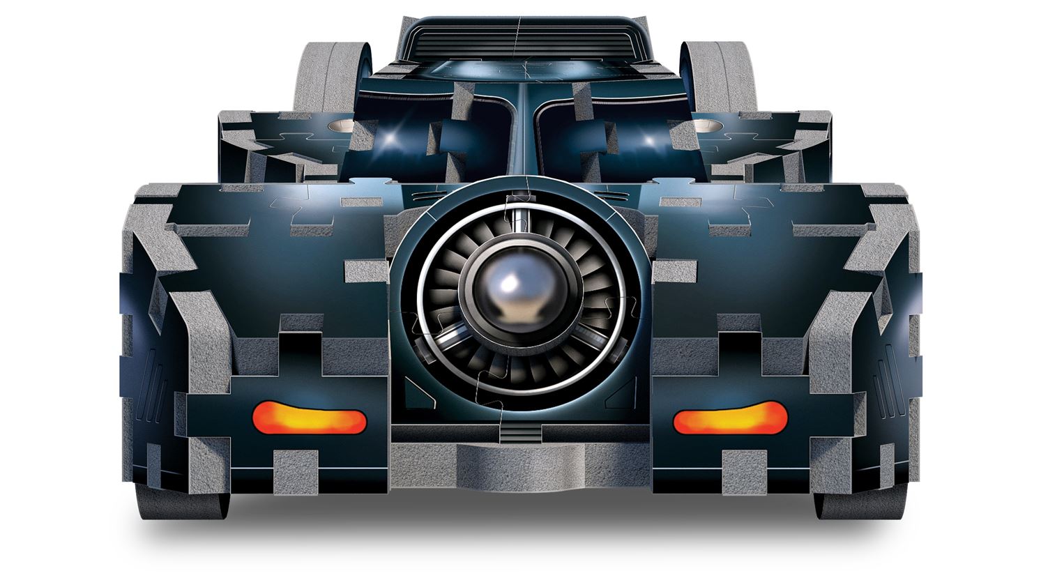 WREBBIT CASSE-TÊTE 3D 255 PIÈCES - BATMOBILE