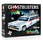 WREBBIT CASSE-TÊTE 3D 280 PIÈCES - GHOSTBUSTERS ECTO-1