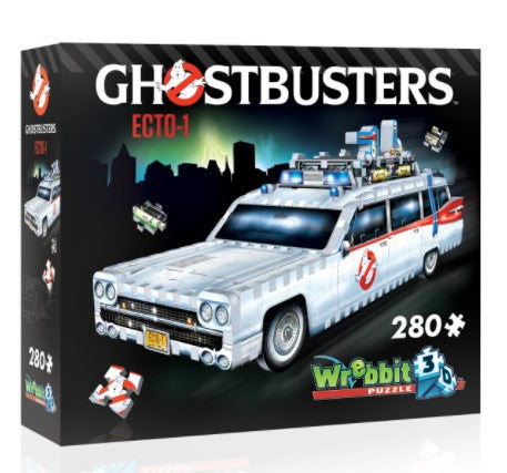 WREBBIT CASSE-TÊTE 3D 280 PIÈCES - GHOSTBUSTERS ECTO-1