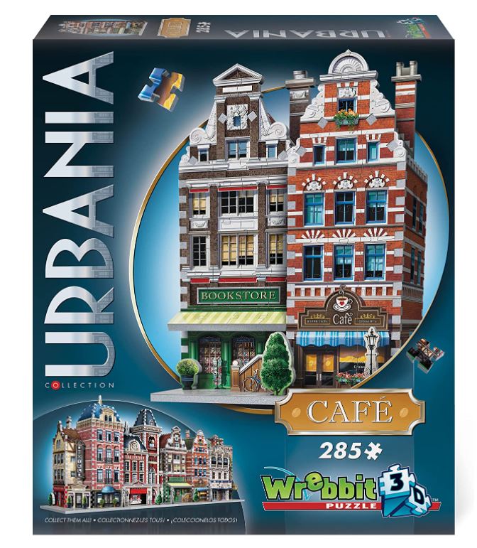 WREBBIT 3D PUZZLE 285 PIECES - CAFÉ URBANIA