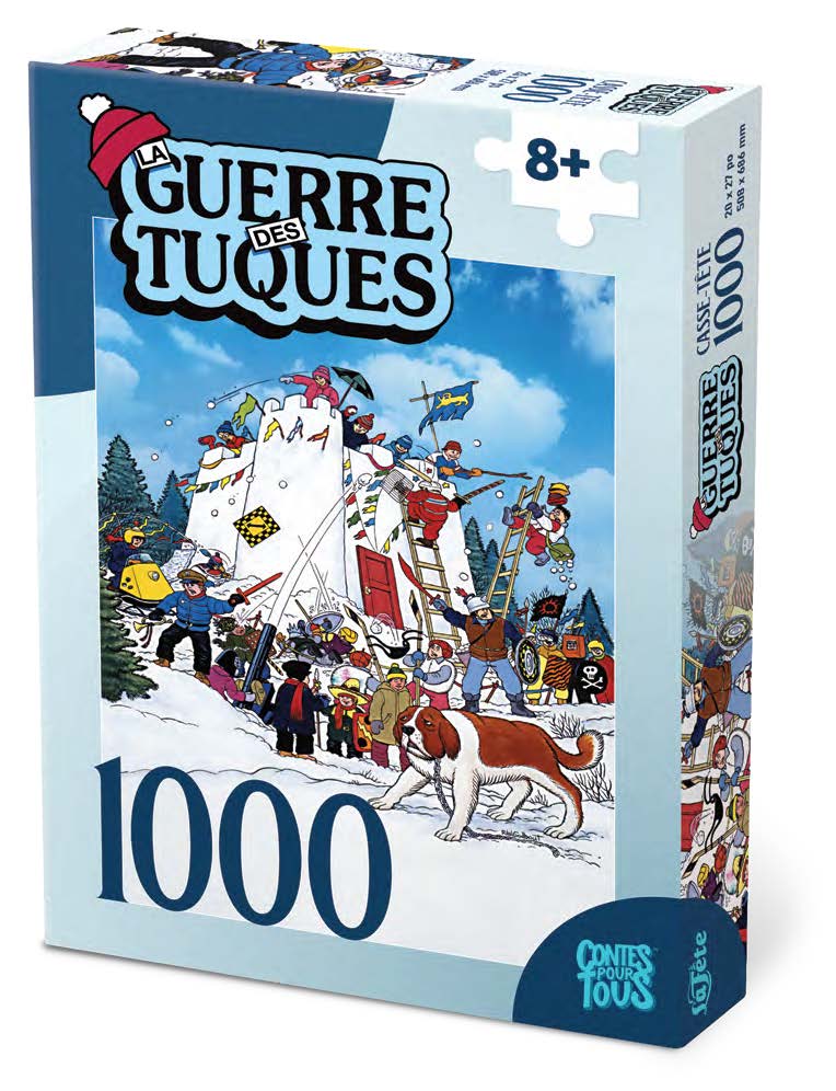 CONTES POUR TOUS CASSE-TÊTE 1000 PIÈCES - LA GUERRE DES TUQUES #8903