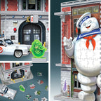 WREBBIT 3D JIGSAW PUZZLE 500 PIECES - GHOSTBUSTERS FIREHOUSE HEADQUARTERS