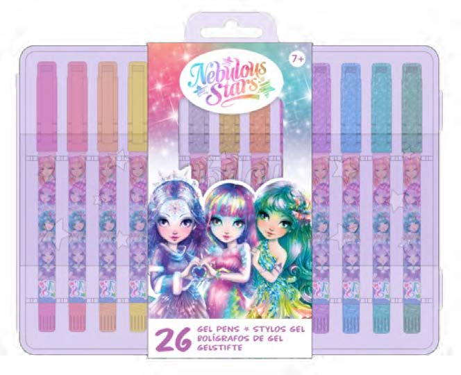 NEBULOUS STARS - ENSEMBLE DE 26 STYLOS GEL