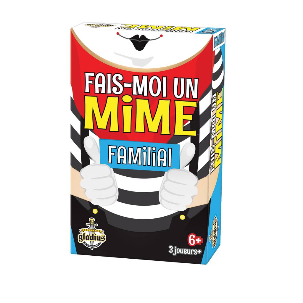 JEU FAIS-MOI UN MIME FAMILIAL