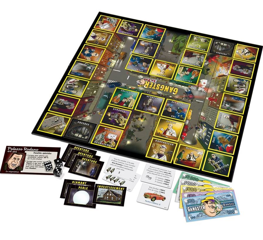JEU GANGSTER 2 - LE PRO - BOÎTE CARRÉE