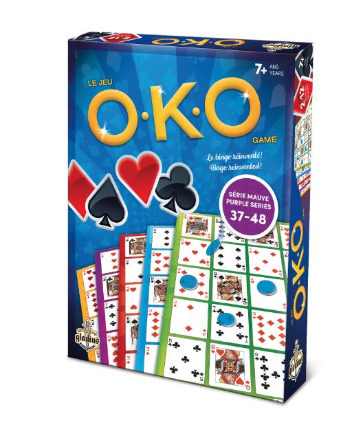 JEU O-K-O MAUVE SÉRIE DE 37 À 48 (OKO / O.K.O)