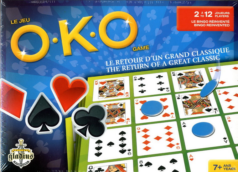 O.K.O. RED GAME SERIES 25 TO 36 (OKO / O.K.O.)