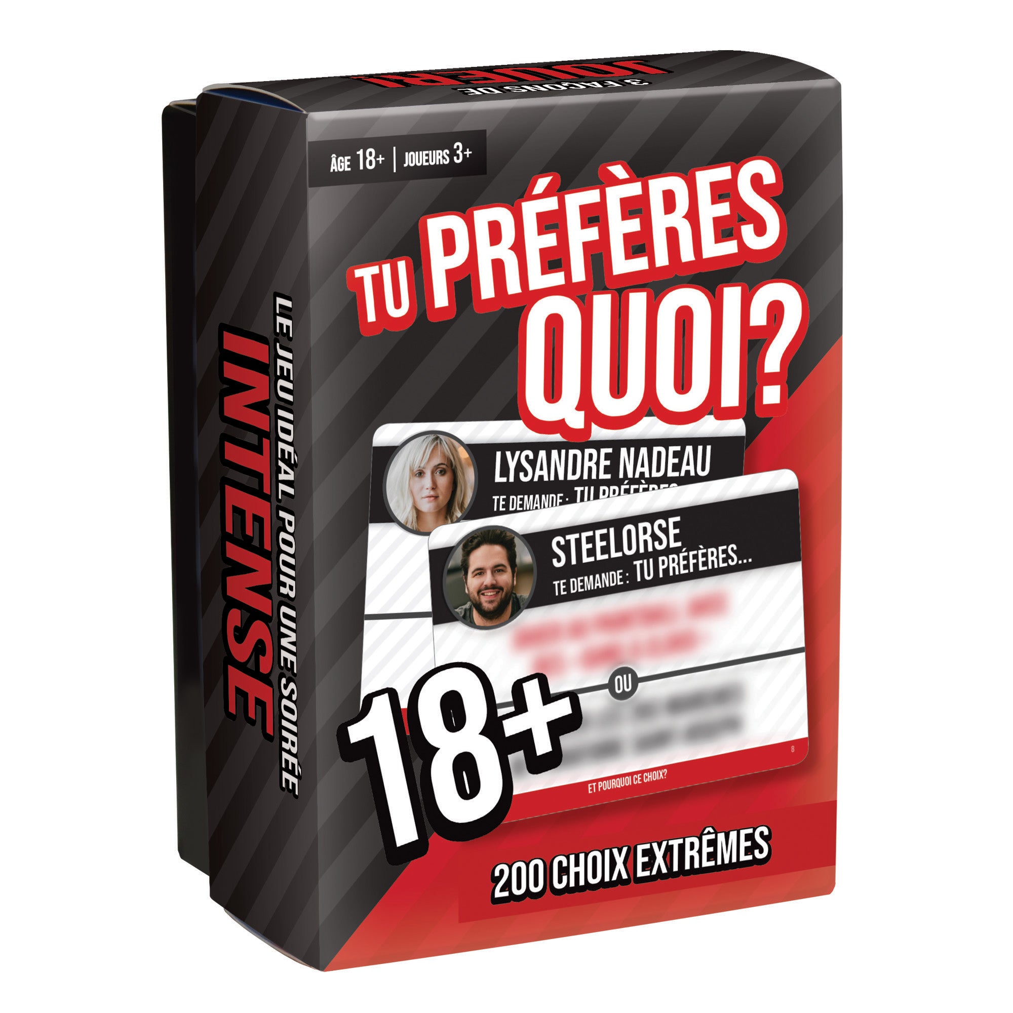 JEU TU PRÉFÈRES QUOI? 18ANS