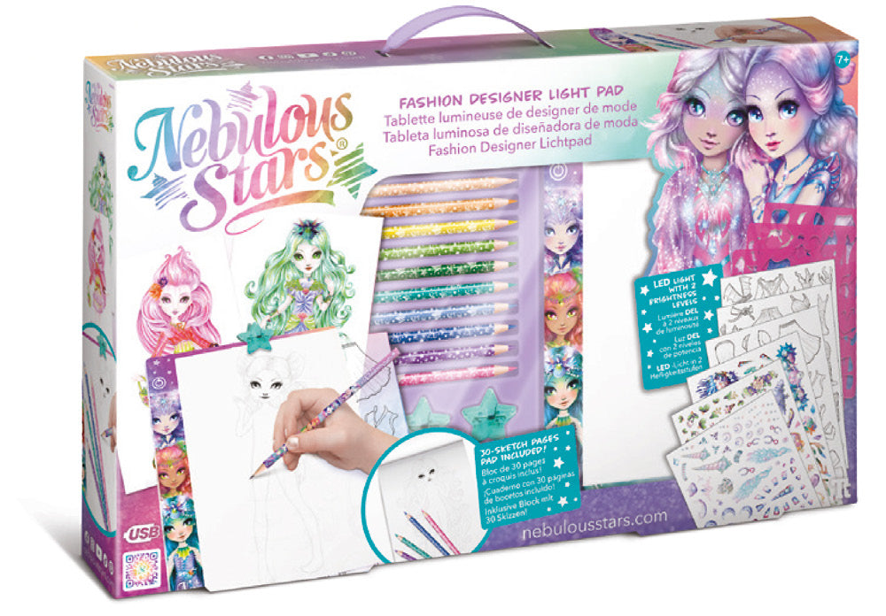 NEBULOUS STARS - FASHION DESIGN LIGHT-UP TRACING PAD