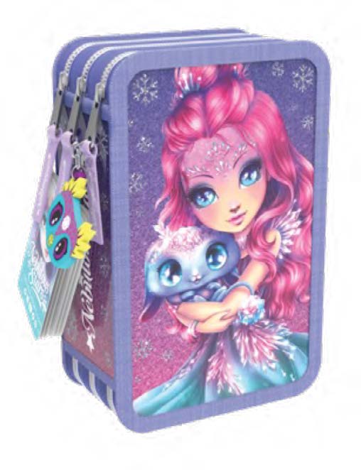 NEBULOUS STARS - TROUSSE À CRAYONS À 3 VOLETS CRISTALIA & AGATHA