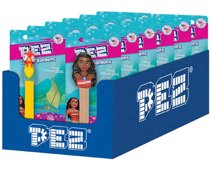 PEZ MOANA - BONBONS ET DISTRIBUTEUR 16G ASST (BONBONS)