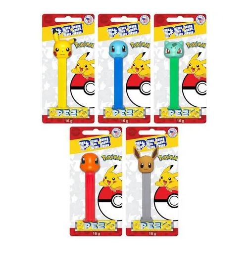 PEZ POKEMON - BONBONS ET DISTRIBUTEUR 16G (BONBONS)