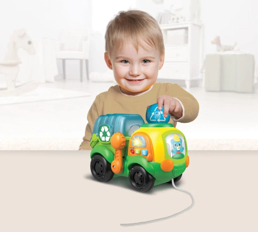 WINFUN - PULL-ALONG RECYCLING TRUCK