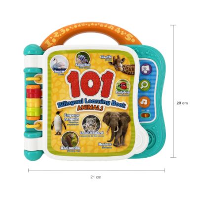 WINFUN - LIVRE D'APPENTISSAGE BILINGUE - 101 ANIMAUX