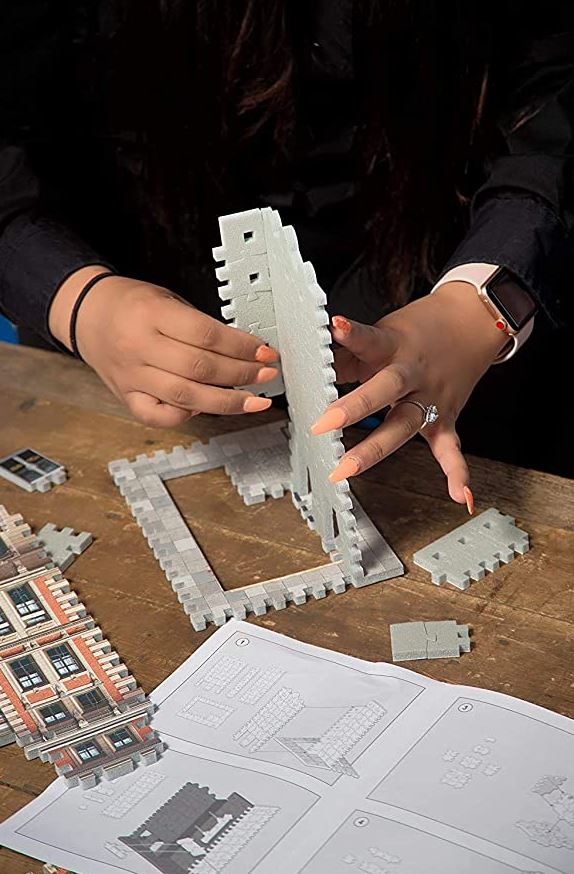 WREBBIT CASSE-TÊTE 3D 285 PIÈCES - CASERNE DE POMPIER URBANIA