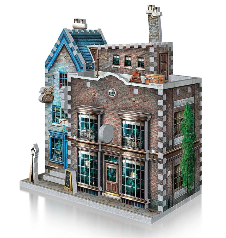 WREBBIT 3D PUZZLE 295 PIECES - OLLIVANDER & SCRIBBULUS