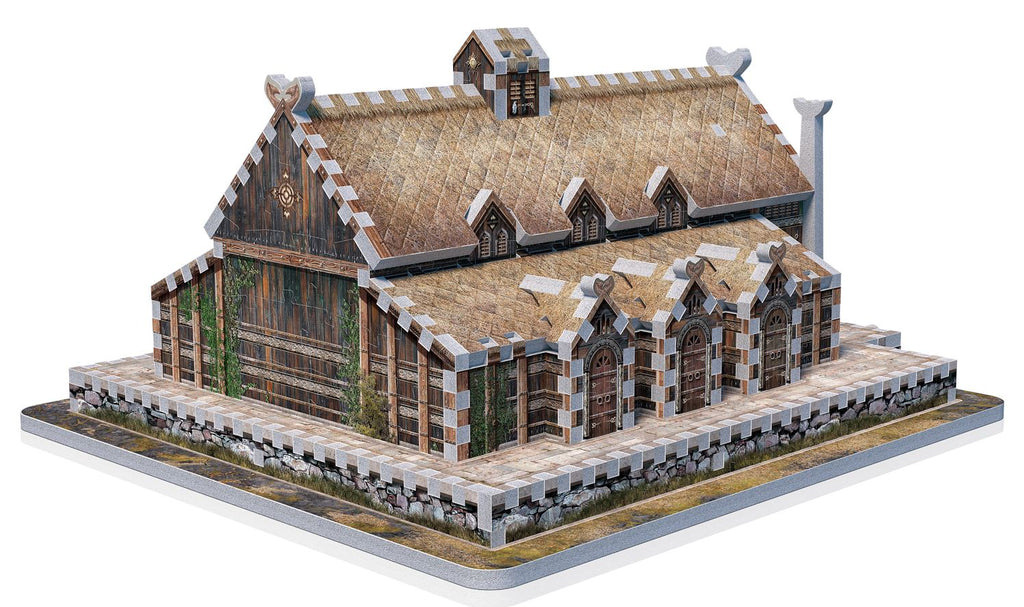 WREBBIT 3D JIGSAW PUZZLE 445 PIECES - EDORAS GOLD CASTLE