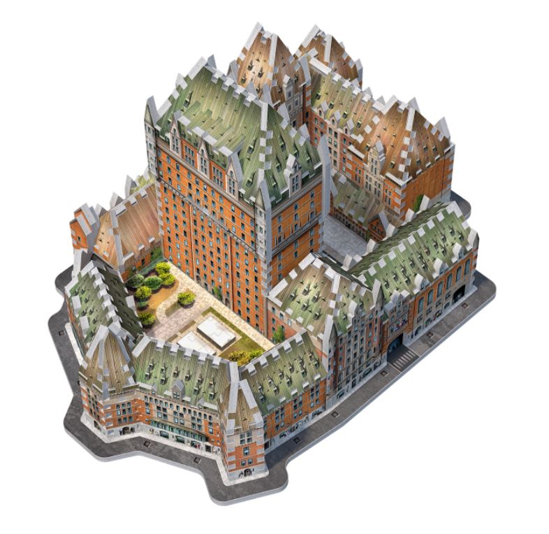 WREBBIT CASSE-TÊTE 3D 865 PIÈCES - CHÂTEAU FRONTENAC
