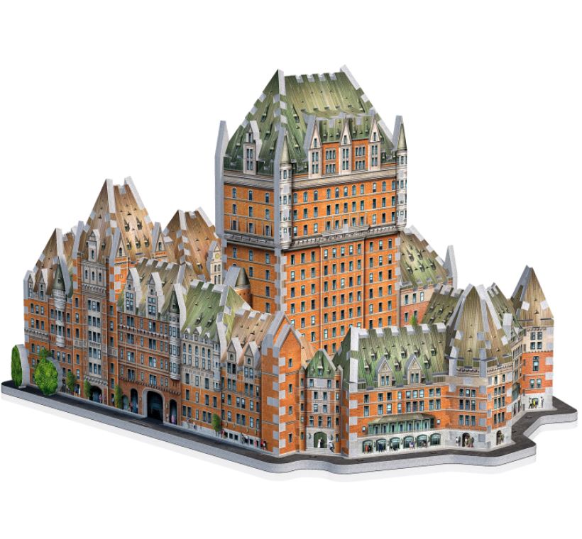 WREBBIT CASSE-TÊTE 3D 865 PIÈCES - CHÂTEAU FRONTENAC