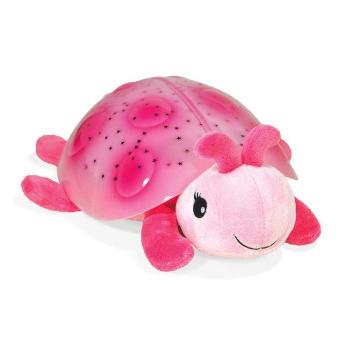 LAMPE CRÉPUSCULE COCCINELLE ROSE