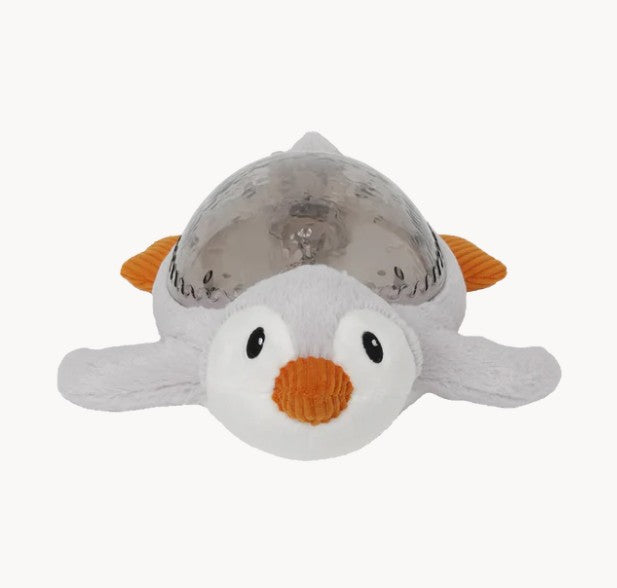 PELUCHE PINGOUIN - LUMIÈRE POLAIRE VEILLEUSE AVEC MUSIQUE ET CAPTEUR RECHARGEABLE