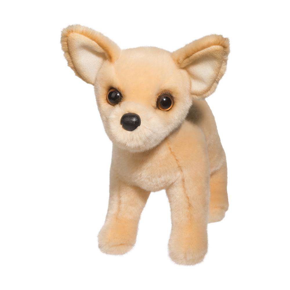 PELUCHE - CARLOS LE CHIEN CHIHUAHUA BEIGE (10")