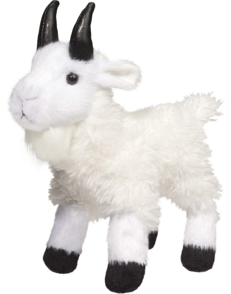 PLUSH - MAGGIE MOUNTAIN GOAT 8" (20CM)