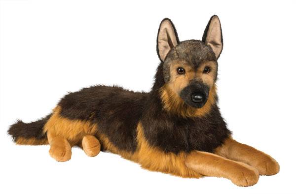 PELUCHE - MAJOR GROS CHIEN BERGER ALLEMAND (32")